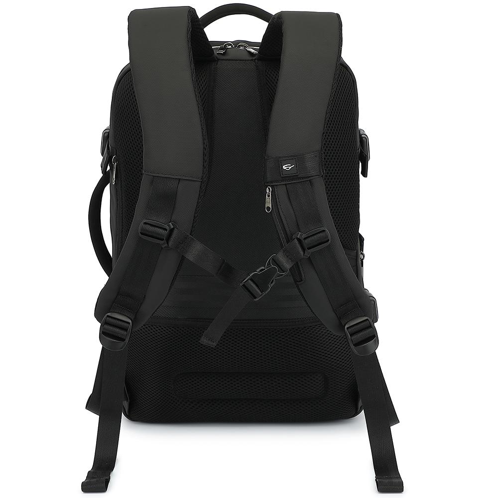 Eaqual To 18 Inch Suitcase 31 L Expandable Men Women Lover Backpack For 17/17.3 Inch Laptop, USB Charging,180° Open, Wet/Dry Bag
