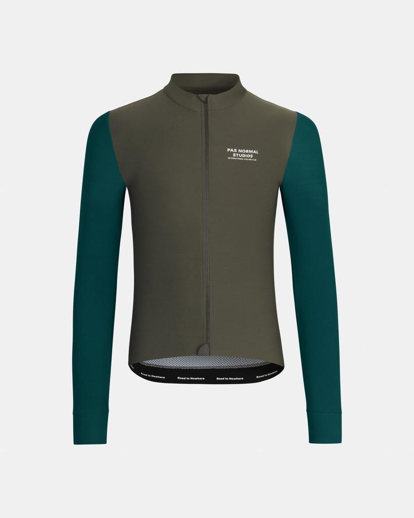 Winter Fleece Long Sleeve Top Cycling Suit Outdoor Sports Men's Mountain Bike Bike Suit