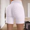 Pantaloncini da Donna Sollevano Fianchi Vita Elastica Griglia Ananas Comodi Morbidi Uso Quotidiano Poliestere Pantaloncini da Donna a Vita Alta Fornitura Sportiva