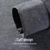 Yalu Herren 100% Baumwolle Langarm Poloshirt