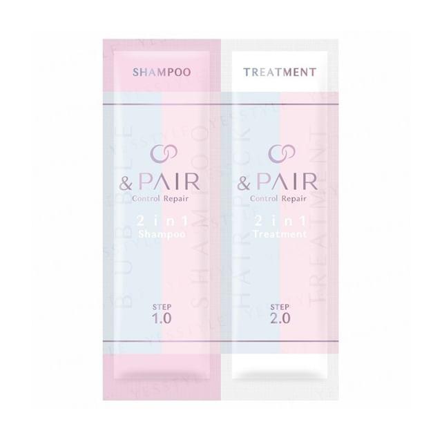 

ViCREA - &Pair Control Repair 2 In 1 Shampoo & Trearment Sachet Set 10ml+10g