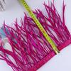 Goose Feather Unilateral Tear Cloth Edge 15-20Cm Clothing Accessories Pendant Material Goose Feather Cloth Belt Multi-Color Diy
