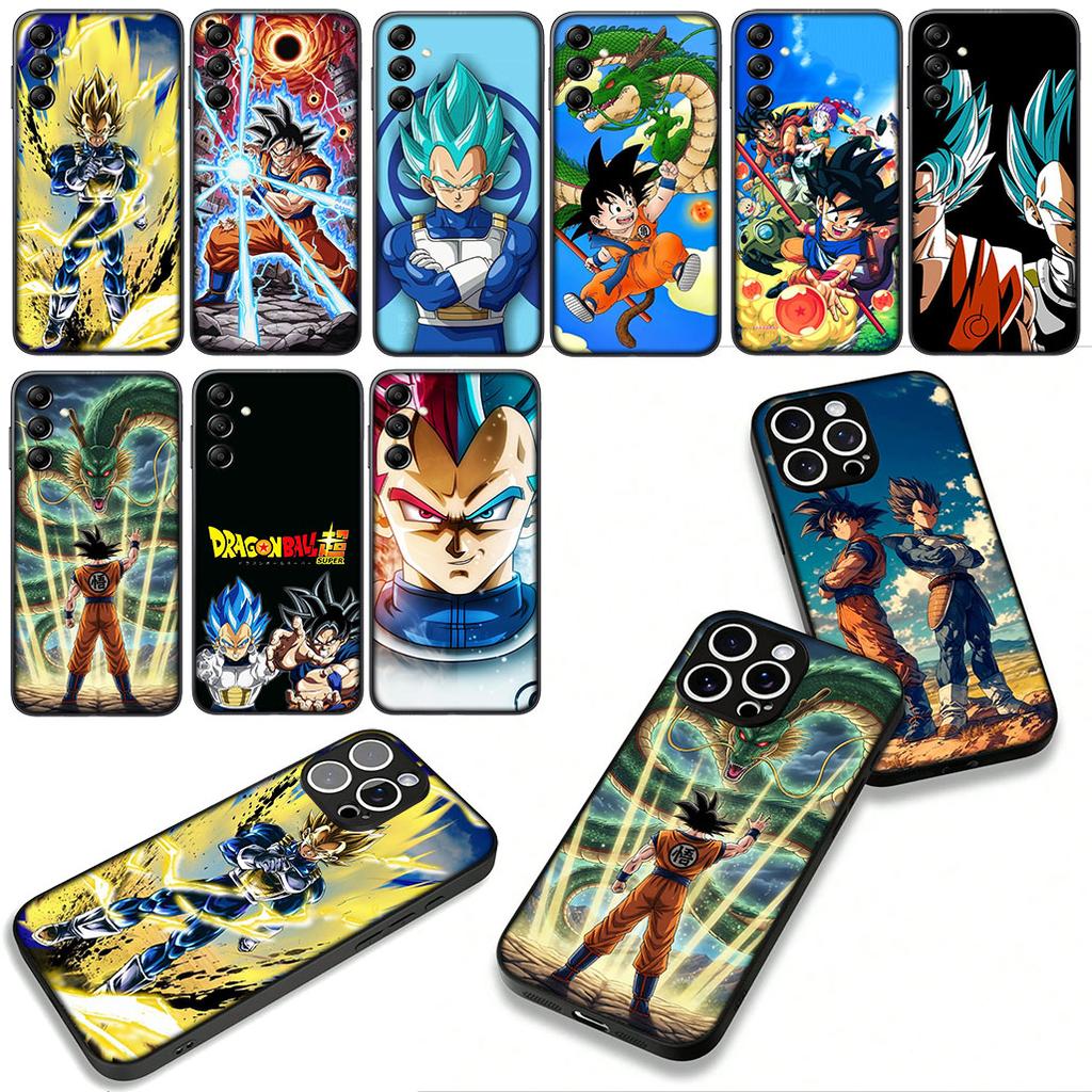 Cover Anime Vegeta Dragon Gokus Ball for Samsung Galaxy A36 A17 A26 A07 A35 A54 A53 A13 A33 A34 S8 S9 S20 S21 FE S10 Plus Case
