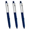 3Pcs Interactive Water Jet Pen Decompressive Press Action Ballpoint Pen For Stress Relief And Entertainment During Study