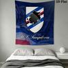 U.C. Sampdoria Wall Hanging Printed Fabric Blanket Decorative Tapestries for Bedroom Living Room Home Decor