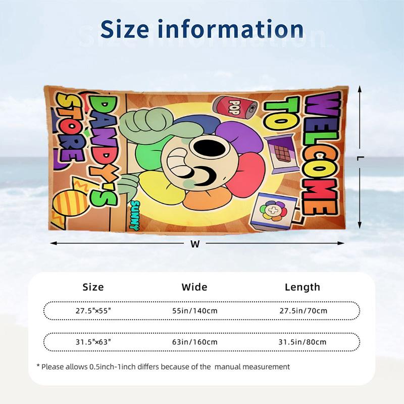 Dandys world Beach towels also serve as bath towels summer essential a musthave for the outdoors the beach and the pool