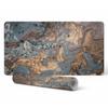 Non-slip Desk Mat for Office Abstract Swirl 120X60 Cm