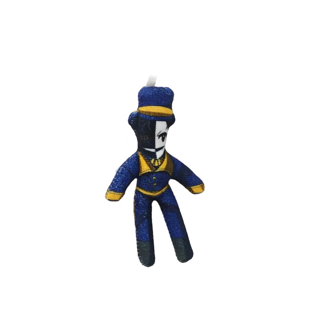 Plush Character Doll Soft Stuffed Toy Unique Circus Jester Design Fabric Material Collectible Plush Toy for Display or Gift
