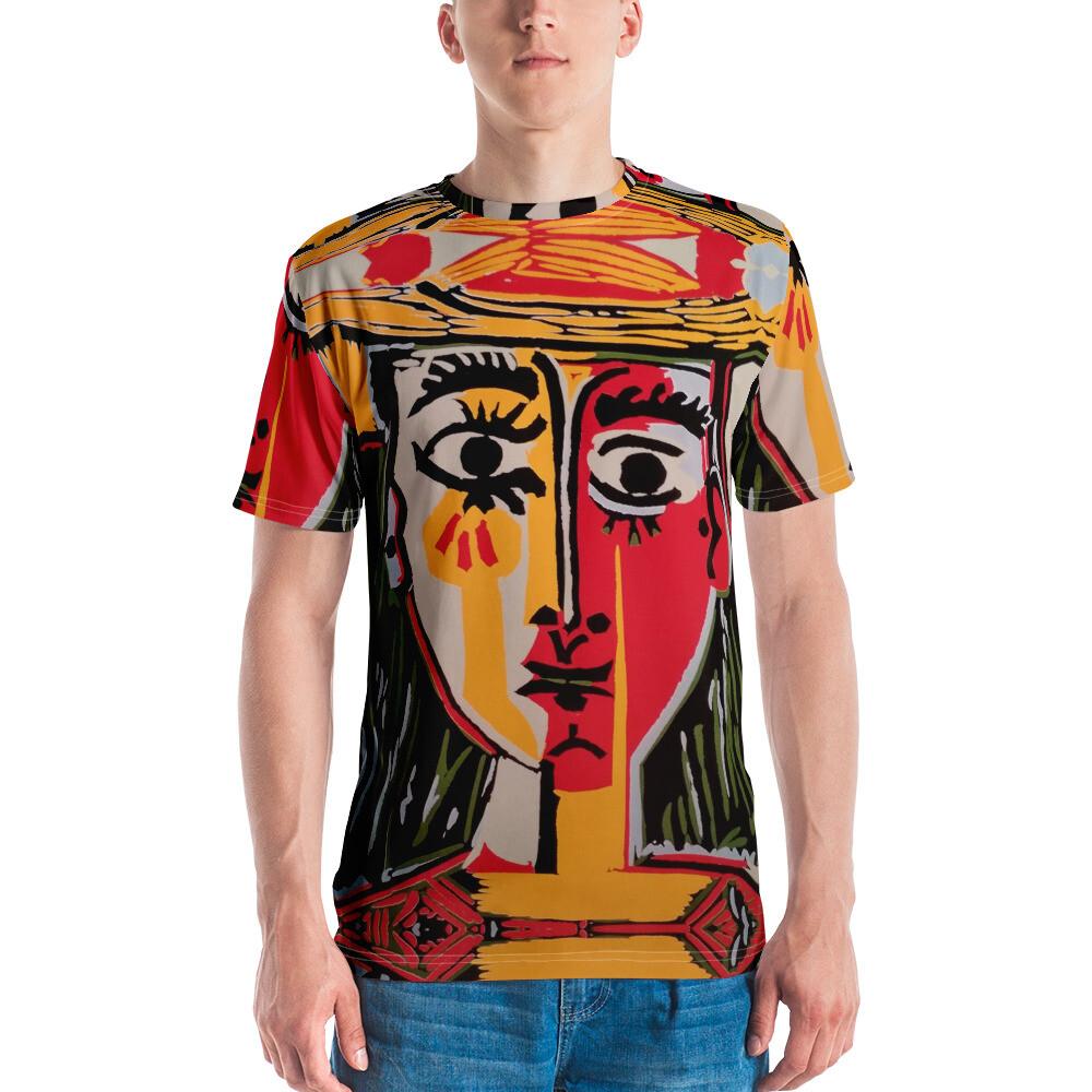 Pablo Picasso Vintage Famous Paintings All Over Printing Tee Shirt Unisex T-Shirt L