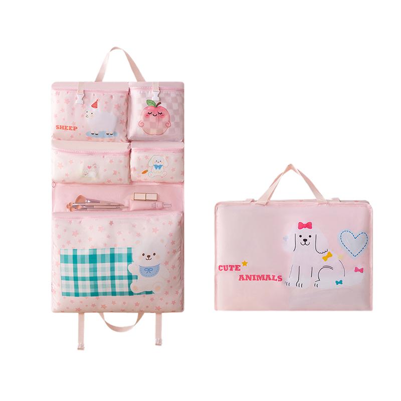 Business Travel Storage Hanging Bag, Portable Hand-Held Clothing Packaging Bag, Foldable Hanging Underwear Storage Bag A