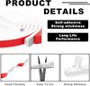 1PC 118.1/236.22in Window Dustproof Soundproof Bedroom Door Weather Sealing Strip  Self Adhesive Anti-Collision Sound Insulation