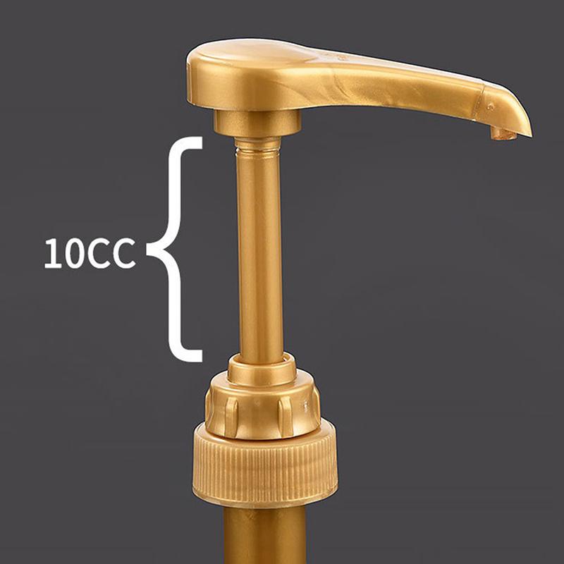 1/5Pcs Coffee 750Ml Dispenser Syrup Pump Black Liquid Dispenser For Syrup 10Ml Juice Bottle Dispenser Pump