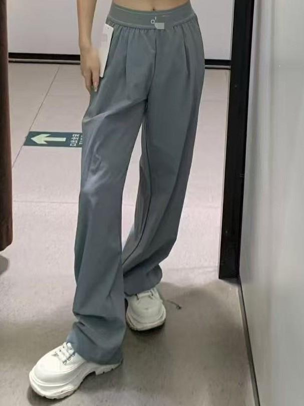 Women's AIO Yoga Pants: High Waist, Straight, Casual, Loose Wide-Leg, Versatile, Quick-Dry Sports Pants