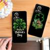 Saint Patrick's Day Mobile Phone Case for Realme 15 14 13 12 11 10 9 Pro Plus T i Lite 5G Colorful Printing Cover Pretty Luxury