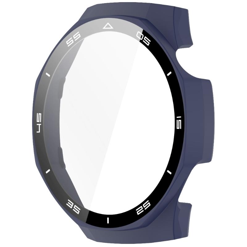 46mm Smartwatch Hard Case PC & Glass Watch Bumper Easy Installation Watch Protective Cover Simple To Use for Watch GT5