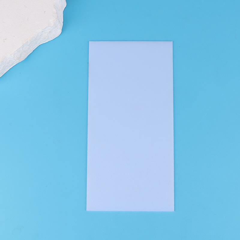 

1 шт. акриловый рассеиватель лист толщина пластиковый светодиодный свет молочный полупрозрачный заготовки пластина 10*20cm