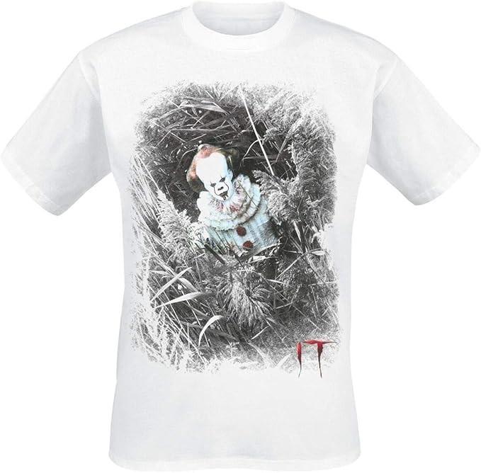 Officially Licensed IT The Movie Hidden Clown Mens White T Shirt XXXXL