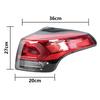 Auto LED Tail Light For Toyota RAV4 2016 2017 2018 Rear Warning Brake Stop Light Turn Signal Lamp US Version Car Accessories