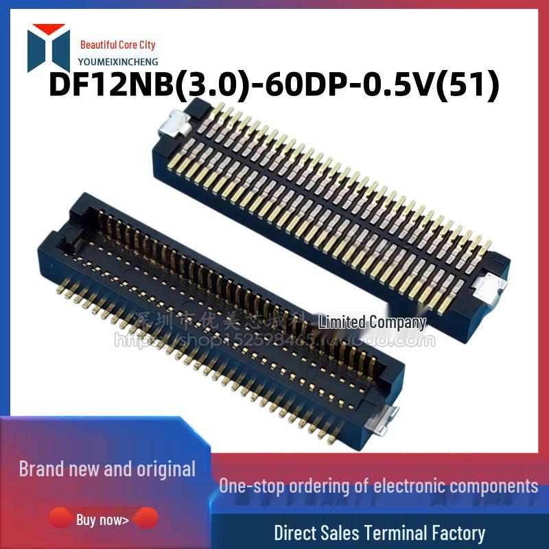 60-Pin 0.5mm Pitch HRS Hirose DF12NB(3.0)-60DP-0.5V(51) Connector