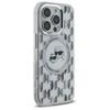 Karl Lagerfeld KLHMP16LHMCKMHT iPhone 16 Pro 6.3" Clear/Transparent IML Monogram Karl&Choupette Head MagSafe