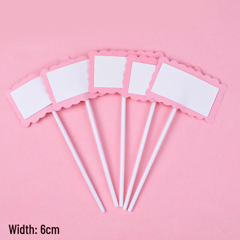 Writable Cloud Topper Greeting Card for Cake Decoration - Birthday & Dessert Table Accessory