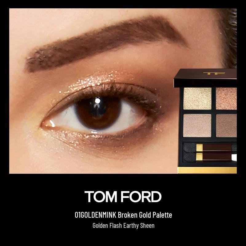 Tom Ford Палетка теней для век Eye Color Quad 01 Золотая норка