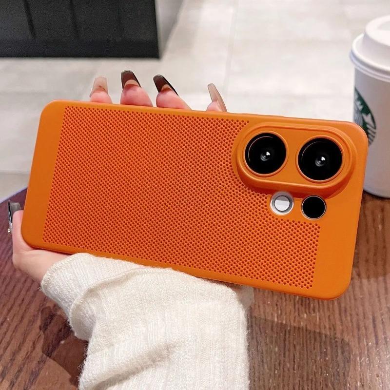 Für Vivo X200 FE Wärmeableitung Harte Handyhülle für VIVO V60 S30 Pro Mini X200 Ultra X100 S Kühlung Wabennetz PC-Schale