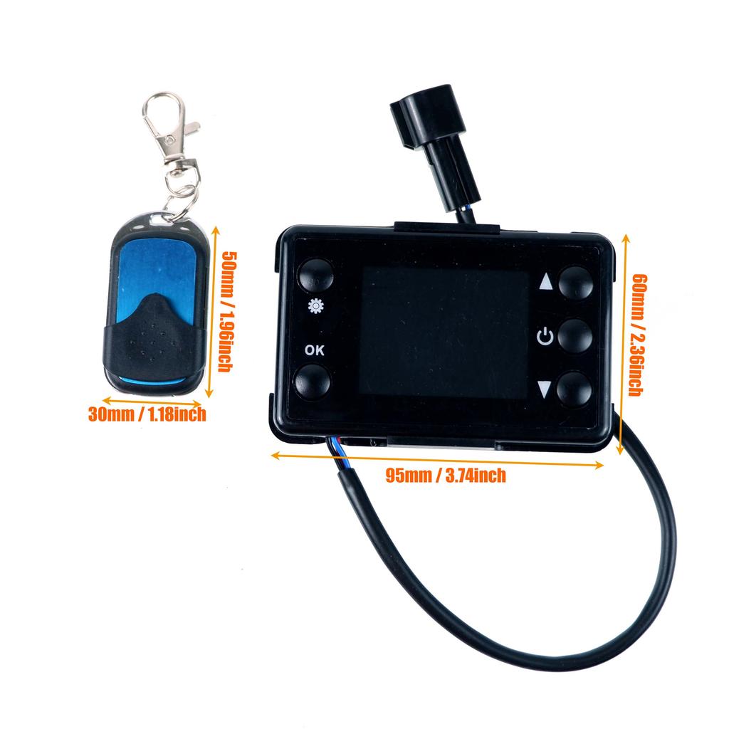 12V 24V 2KW 3KW 5KW 8KW Diesel-Standheizung LCD-Monitor Schalter Fernbedienung Platine Motherboard für Auto LKW Van Boot