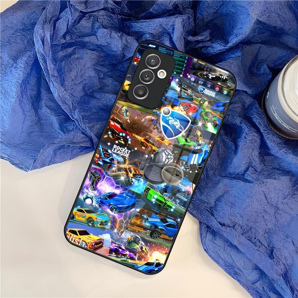 Rocket League Phone Case for Samsung Galaxy S25 S24 S30 S21 S23 S20 S22 Fe Note 20 Pro Ultra Plus glass Cover