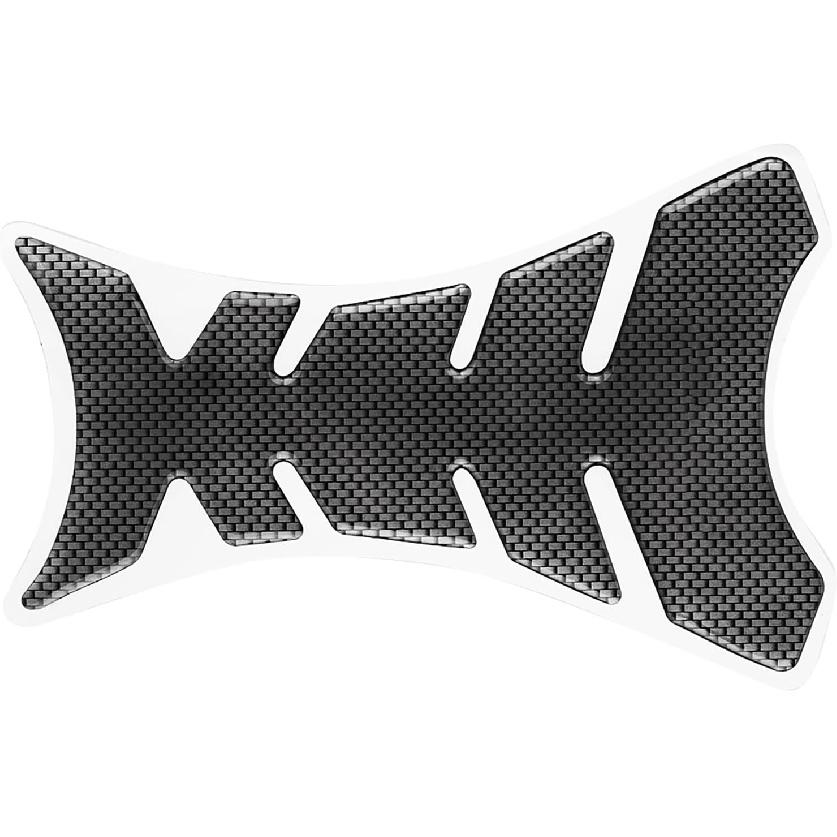 Motorcycle Tank Pad Protector, Carbon Tank Protector, Universal Motorbike Gas Tank Pad 3D Sticker Decal Anti-Scratch Traction Pads