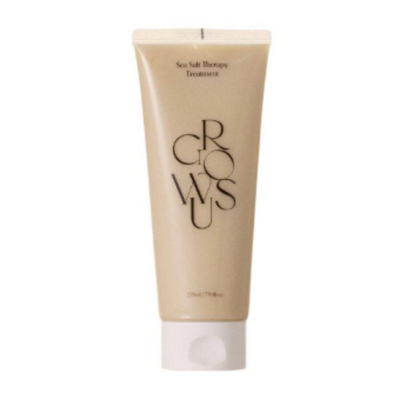GROWUS Sea Salt Treatment 235ml Deep Cleansing Scalp Treatment Mineral Hair Care Exfoliating Salt Treatment
