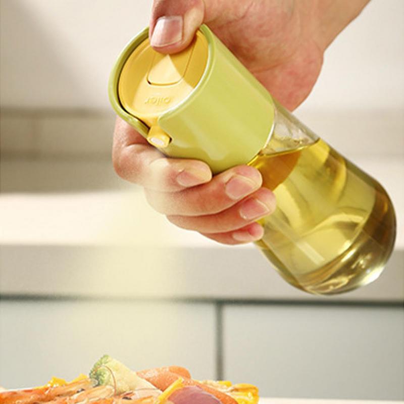 Oil Sprayer For Cooking Thickened Glass Oil Sprayers Portable Wide Mouth Oil Dispenser Bottle Oil Bottle For Indoor Outdoor