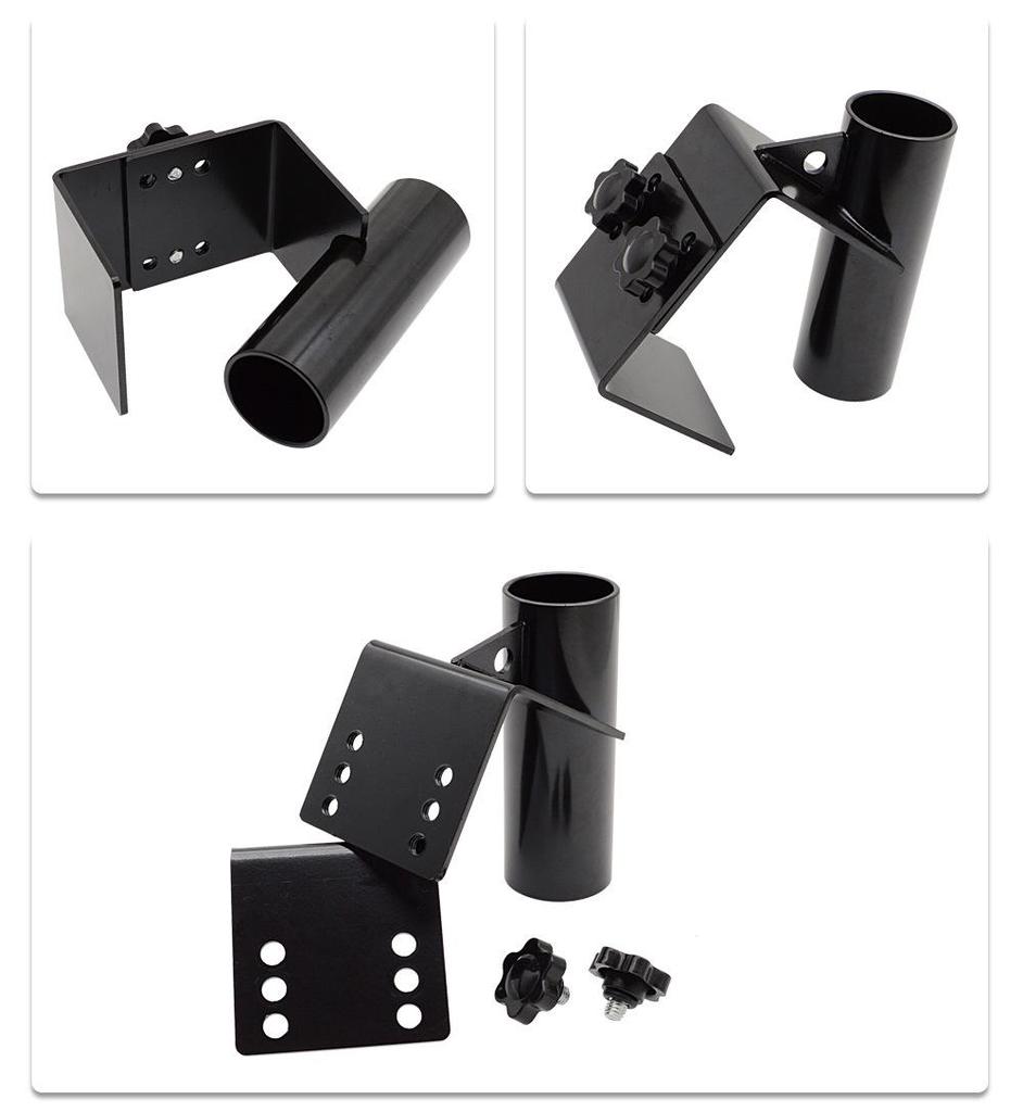 Heavy-Duty Adjustable Ice Fishing Sled Rod Holder - Hands-Free, High-Strength Insert