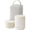 Thermos Vacuum Insulated Soup Lunch Set 300ml Greige JarContainer JEE-550 GG