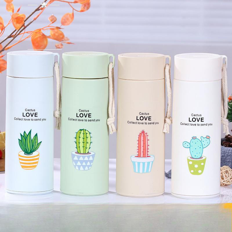 Cartoon Gift Cups Glass Succulent Cups and Promotional Gift Water Cups