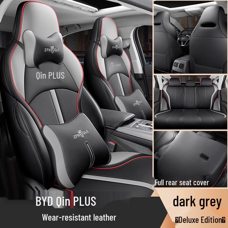 BYD Qin PLUS Dedicated Seat Cover: Four-Season Full Wrap DMi/EV Universal Cushion