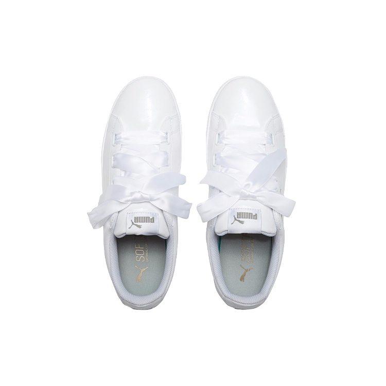 Puma Vikky Platform Ribbon White Women's 366419-02