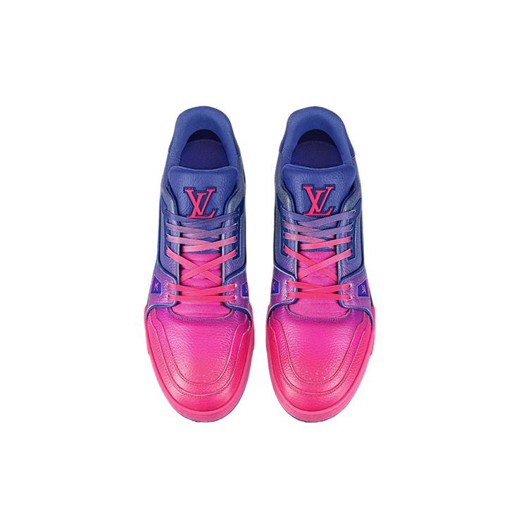 Louis Vuitton Trainer Sneakers 'Purple Pink Ombre' Women's 1A9UP8