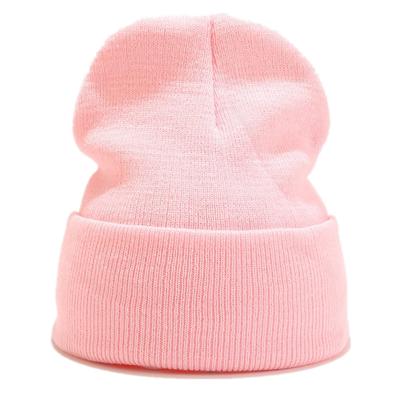 Beanie Hats for Winter Women Men Beanies Knitted Fluorescent Soft Hat Girls Female Warm Bonnet Ladies Casual Pink Cap Hat