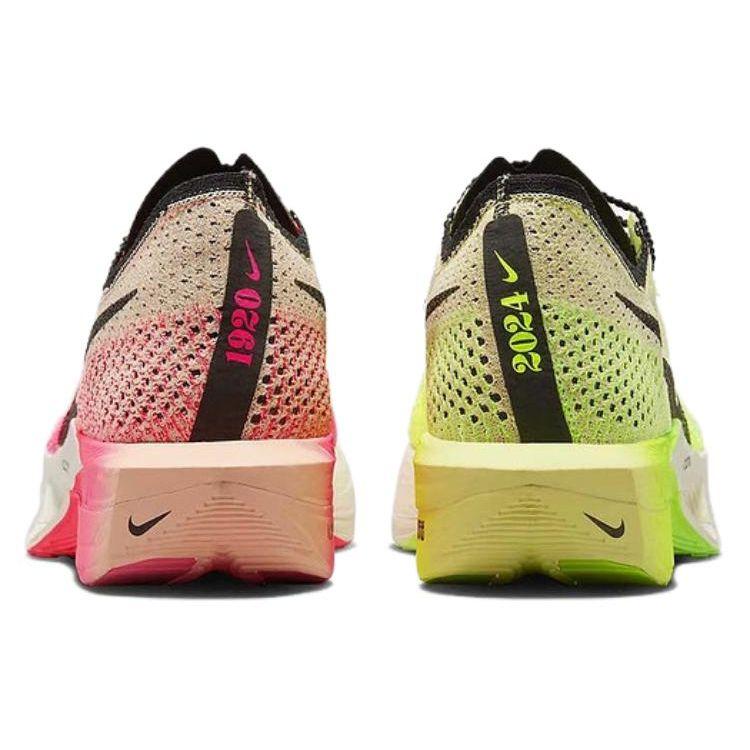 Nike ZoomX VaporFly Next% 3 Ekiden Zoom Pack Unisex Sneakers Multi-Color Luminous-Green Crimson-Tint FQ8109-331