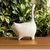 Yousheng 3D-Printed Cat Ornament Matte Texture Minimalist Cat Decoration for Living Room Study Office Caf Desktop Gift for Cat Lovers
