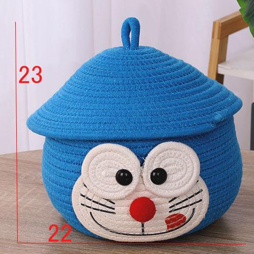 Cartoon Desktop Storage Box, Living Room Coffee Table, Home Storage Basket, Foyer, Snacks, Miscellaneous Items, Cosmetics Sorting Storage Basket