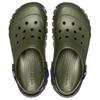 Crocs Polyester Casual Simple Hole Shoes Unisex Green