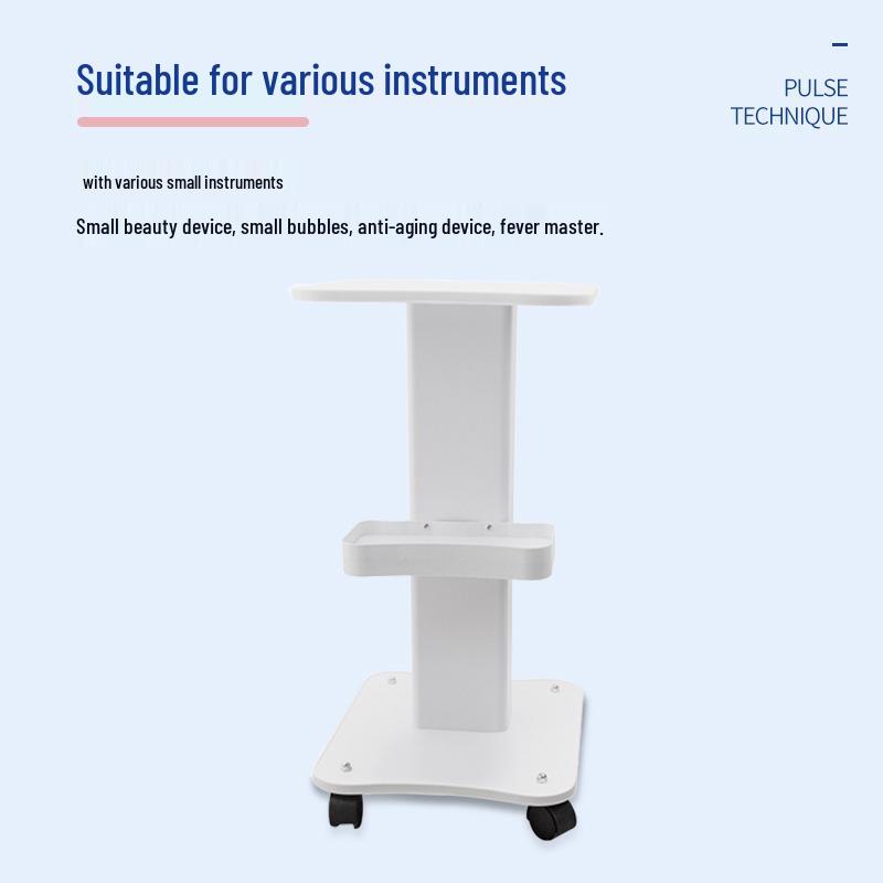 Beauty Salon Mobile Trolley for Nail Art & Microblading - Anti-Aging Instrument Tray & Portable Stand