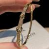 Serpentine Bracelet, Starry Sky, Versatile, Fashionable, High End Design, Open Mouth Bracelet