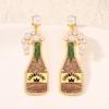 Popular Light Luxury Carnival Cute Wine Bottle Trendy Temperament Versatile New Earrings Stud Earrings