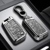 Zinc Alloy Leather Car Key Case For Volkswagen Polo Golf 7 Passat Tiguan Mk2 Beetle Ateca Caddy T5 Flap Folding Car Key Case