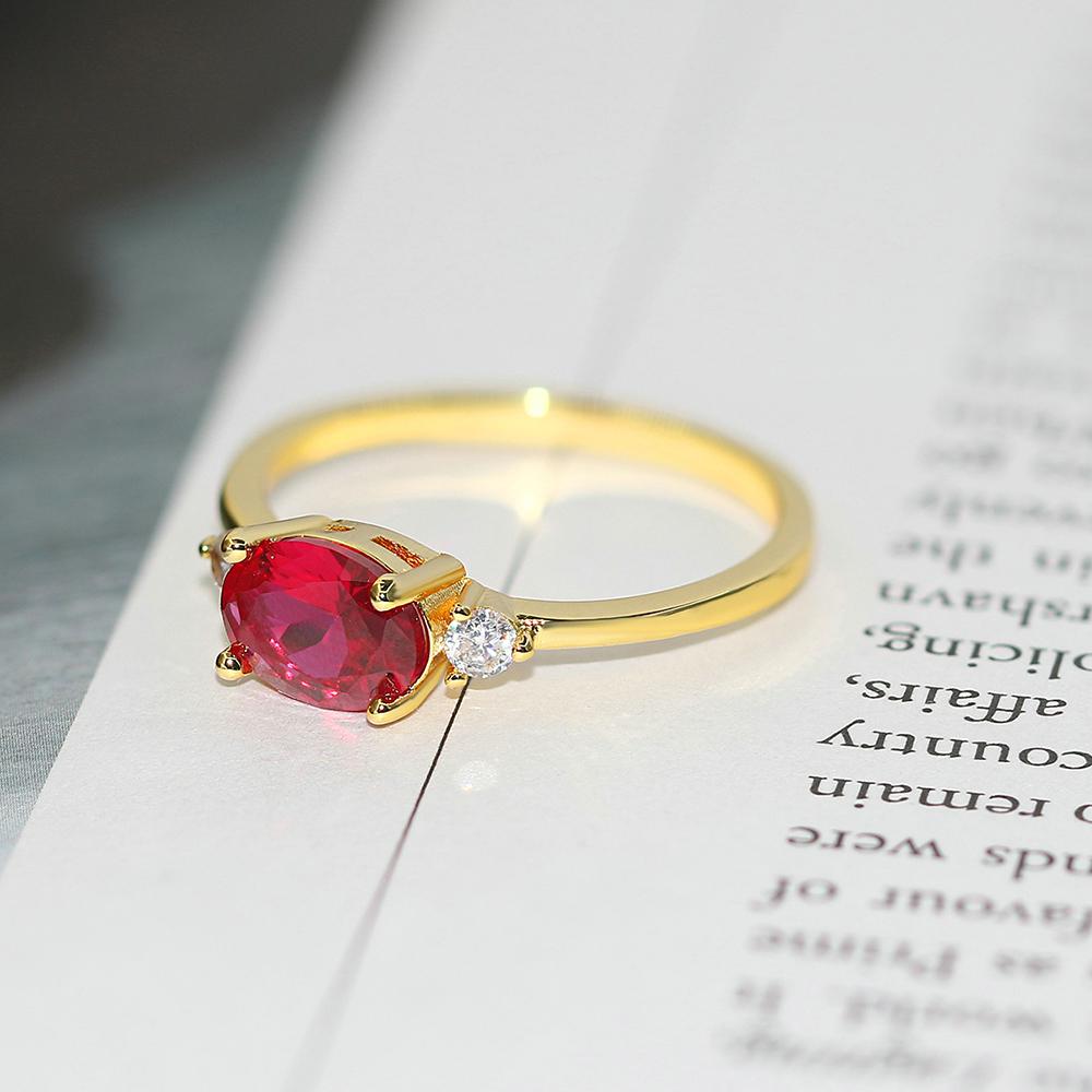 

ZHOUYANG Rings For Women Multicolor Luxury Oval Zircon Light Gold Color Wedding Bride Gift Wholesale Wedding Jewelry Gift R883 5