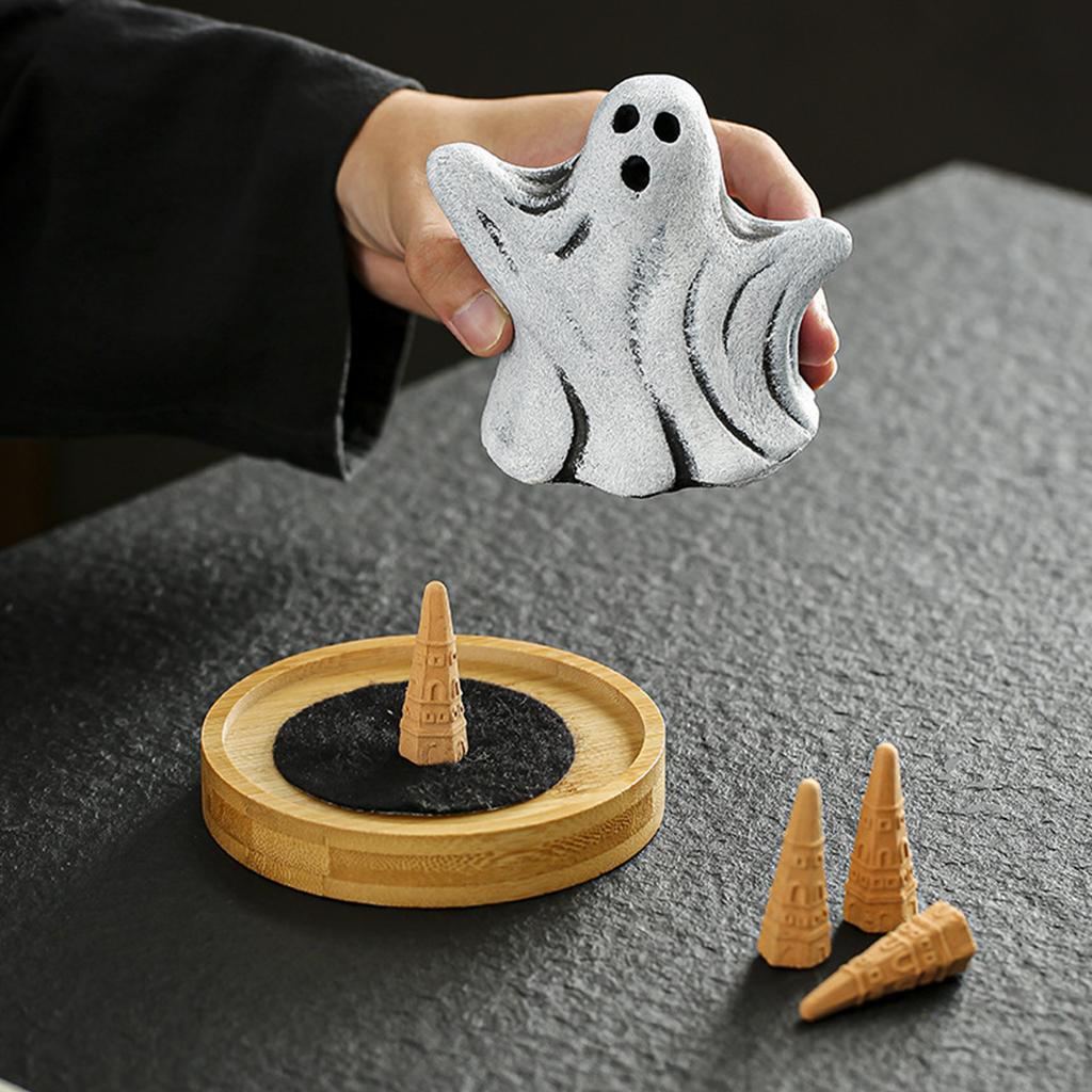 Halloween Kreativa Prydnader Rökelsebrännare, Backflödesrökelsebrännare