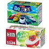 1 Box of Monster Bubble Bath Tomica, 1 Box of Plarail Asobab